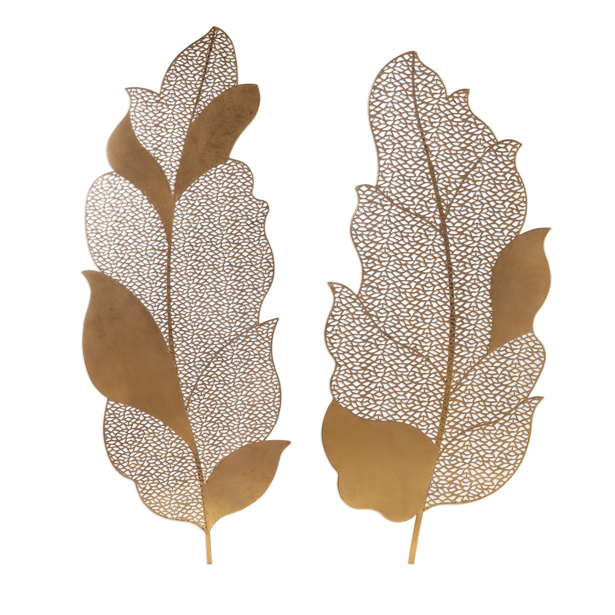 Picture of AUTUMN LACE LEAF WALL ART